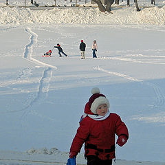 photo "Snow games."