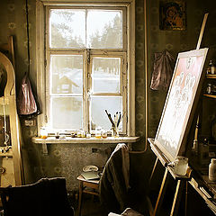 photo "The window. Iconopainter studio"