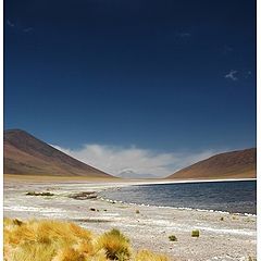 фото "Laguna Minicues,North part of the Chile"