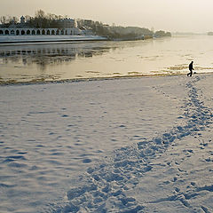 photo "Volkhov-river in Novgorod"