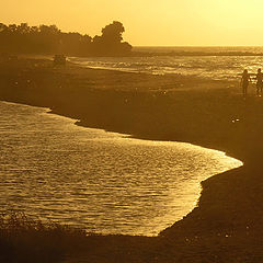 photo "In golden rays of Greek sunset..."