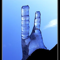 photo "Victory (from a series " the Country of Icicles ")"