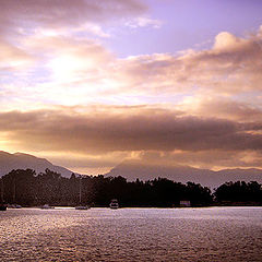 photo "Sunset over Poros"