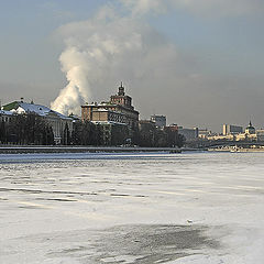 фото "Зима. Солнечное настроение Москвы."