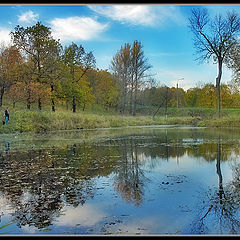 photo "Autumn pond etude"