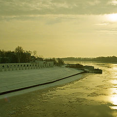 photo "Volkhov-river of Novgorod, Russia"