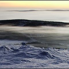 photo "Snow Ocean. Cloudy Ocean."