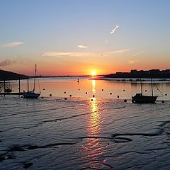 photo "Sunrise over the river"