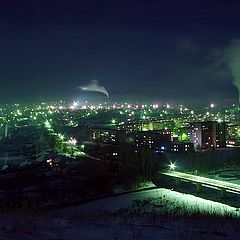 photo "... Small ночьное an ascention. The city of Kuvandyk."