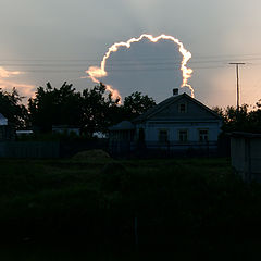 фото "закат в облаке"