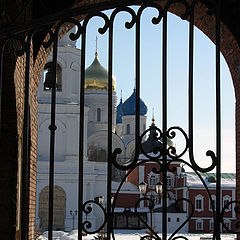 photo "Throught a monastery fence"