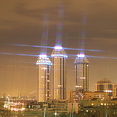 photo "Sharpen lights of a large city."