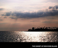 фото "the sunset at Koh Kood island"