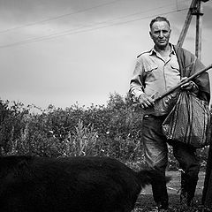 фото "Фотография с черным козлом"