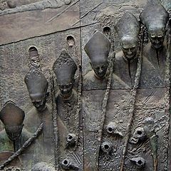 photo "door of st.nicolai in ljublijana"