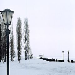 фото "Набережная в снегу"