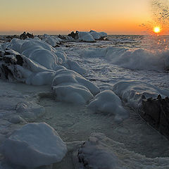 фото "Зимний закат"