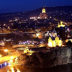 фото "Ночной Тбилиси"
