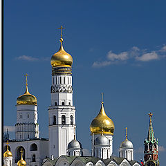 photo "Archangelsk cathedral and bell tower"