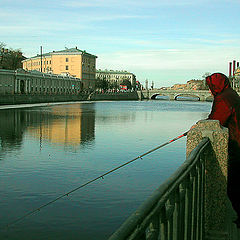 photo "Fishing on Fontanka"