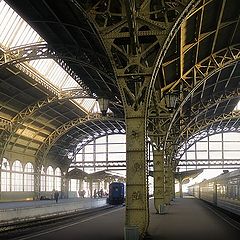 photo "Vitebski railway station, St.-Petersburg"