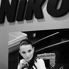 photo "Nikon Stand Hostess"