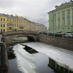 photo "Cool water of Winter channel"