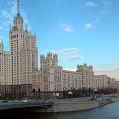 photo "One of 7 old Moscow  skyscrapers"