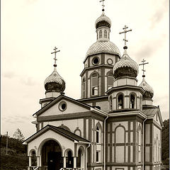 фото "Новая церковь в поселке Агой"