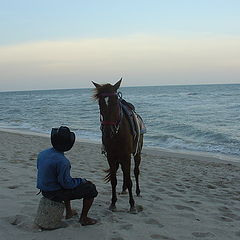 фото "relaxed on the beach"