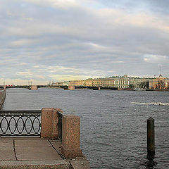 photo "Petersburg. Neva river. The May-ice"