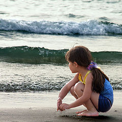 photo "Girl and sea"