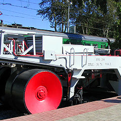 photo "Railway asphalt spreader  8-)"