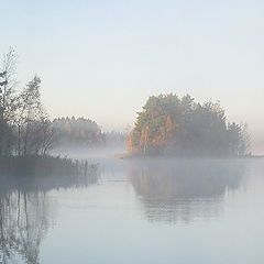 photo "Autumn's misty morning"