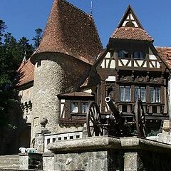 photo "Castle  in mountains of Transylvania..."