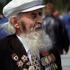 photo "The veteran of war of 1941-45 years"