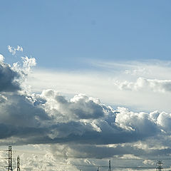 photo "Electrified clouds"