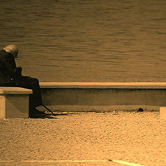 фото "The solitudine of a old"