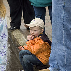 photo "'That chocolate candy was so sweet! Maybe I can keep some on my tongue for the future...'"