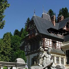 photo "Castle  in mountains of Transylvania..."