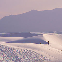 фото "White Sands at Dusk."