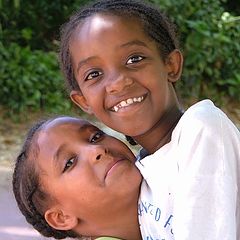 photo "Girl-friends ! Children of Ethiopia..."