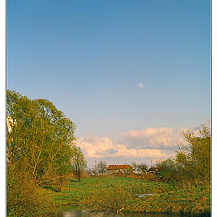 photo "May evening in village"