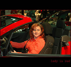 фото "Lady in red"