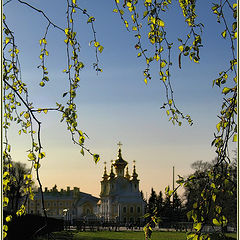 фото "Петергоф.Весна .Вечер"