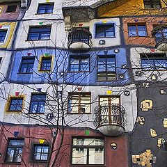 photo "Hundertwasser haus. Wien."