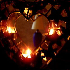 photo "Heart in fire."