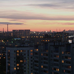 фото "Над вечерней Москвой"