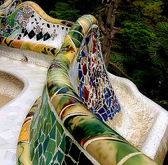 photo "Park Guel. Barselona. Gaudi. 4"