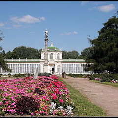 photo "Kuskovo. A view on a greenhouse"